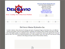 Tablet Screenshot of delgavio.com
